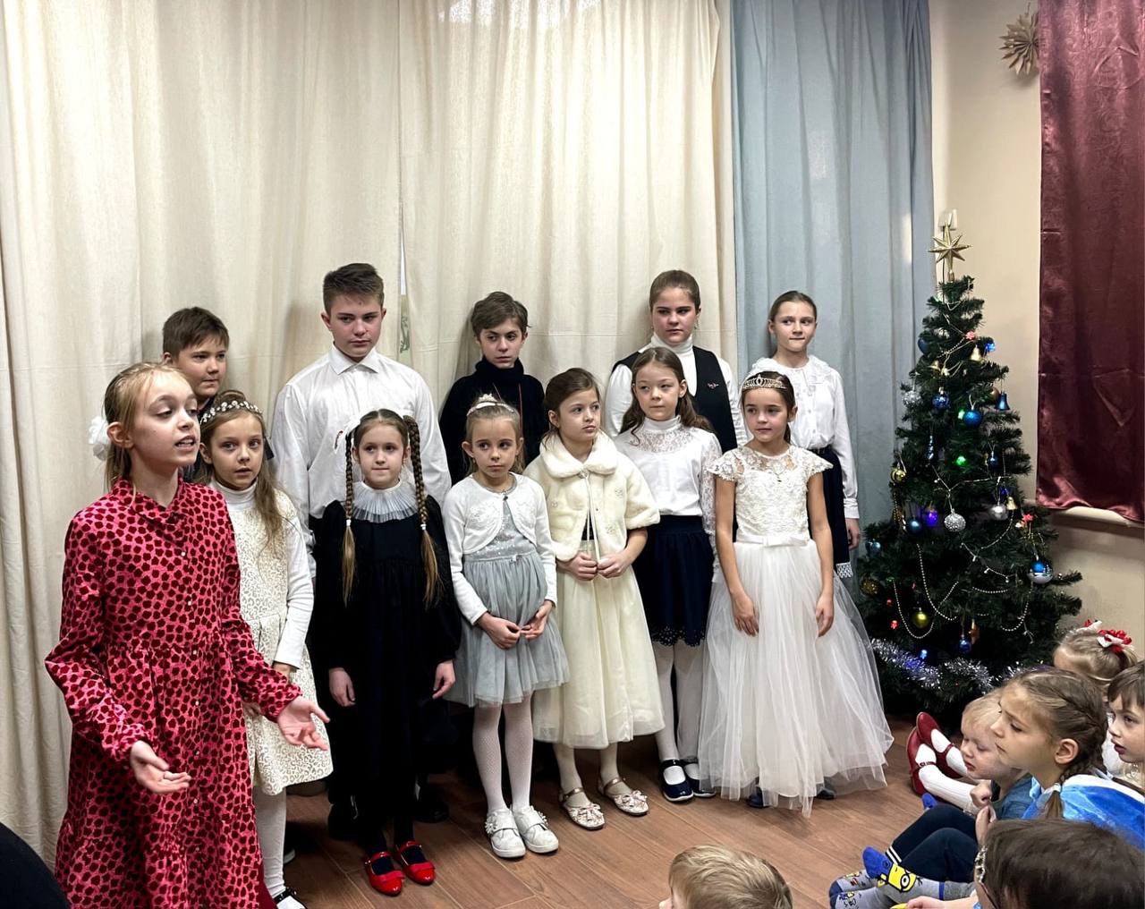 Рождественский праздник в воскресной школе